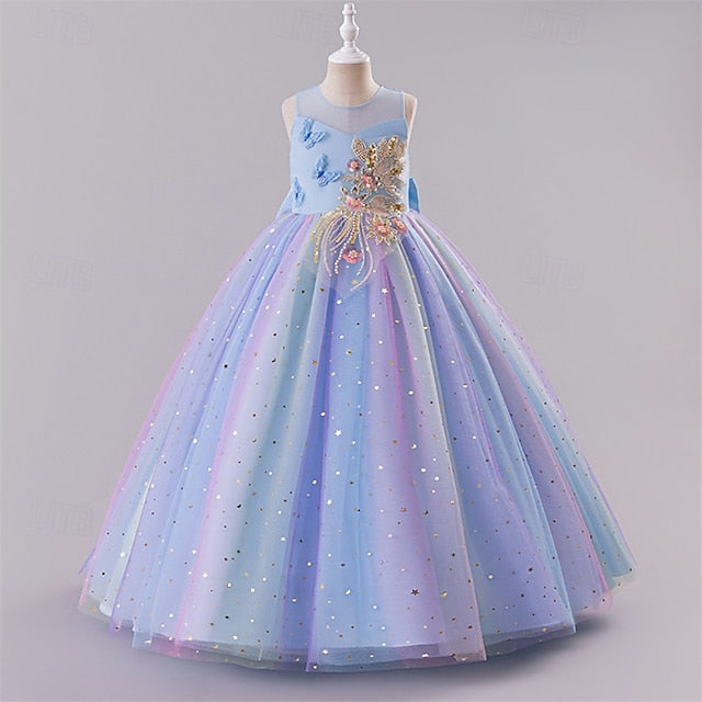 Princess Kid's Girls' Dress Girl Flower
