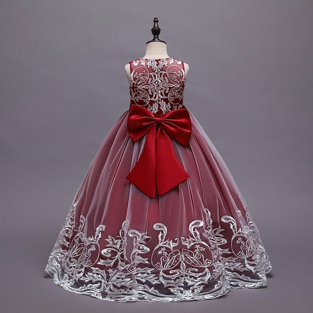 Princess Kid's Girl Flower Dress Girls'