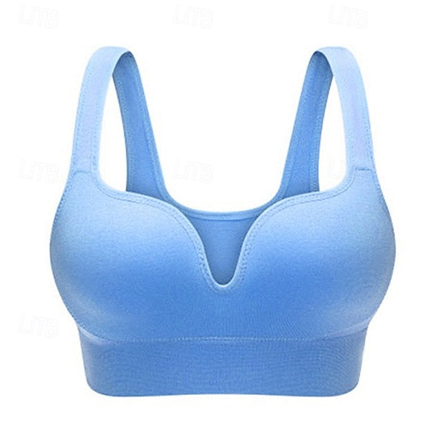 Sports Bra Hollow Mesh Back Sports Bra Fitness Yoga Vest