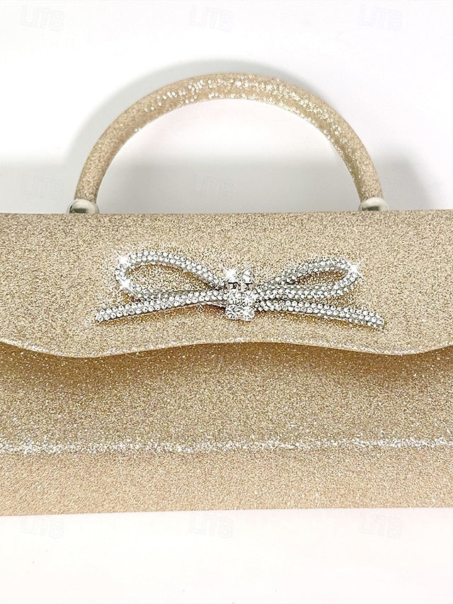 Elegant Glitter Women's Clutch Sparkling with Evening