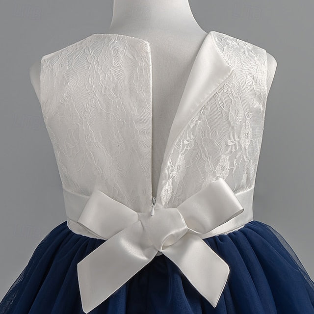 Sleeveless Dress Special Wedding Kids Party Girls' Floral