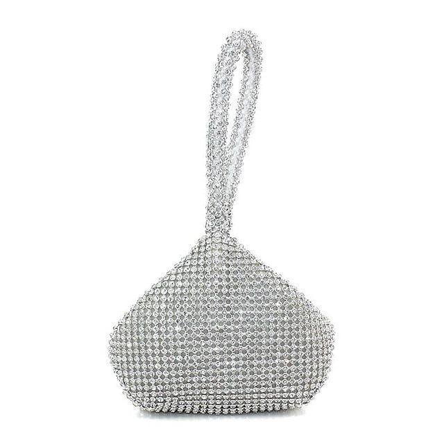 Evening Women's - Rhinestone Bag Silver Elegant Crystal