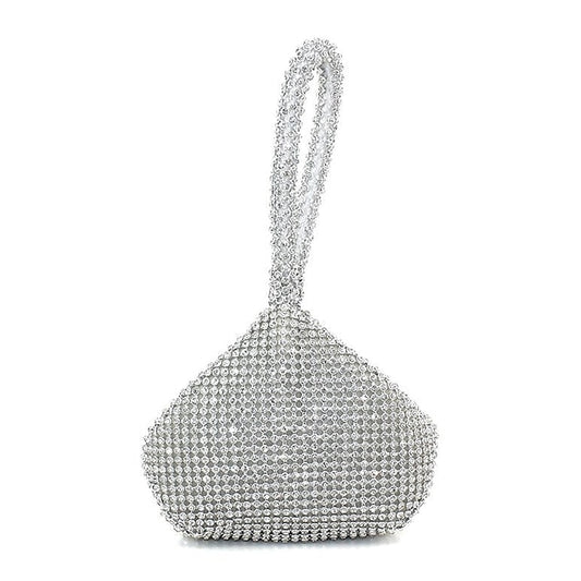 Evening Women's - Rhinestone Bag Silver Elegant Crystal