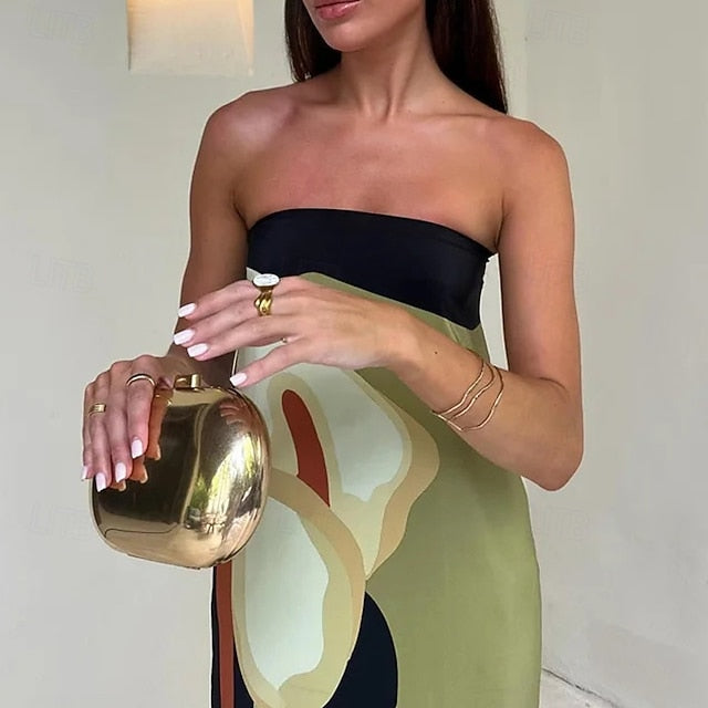 Women's Long Dress Maxi Dress Cocktail Dress Print Dress