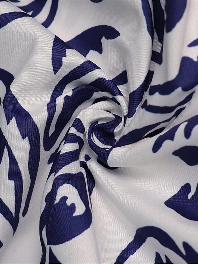 Women's Casual Dress Swing Dress Floral Print Halter Neck