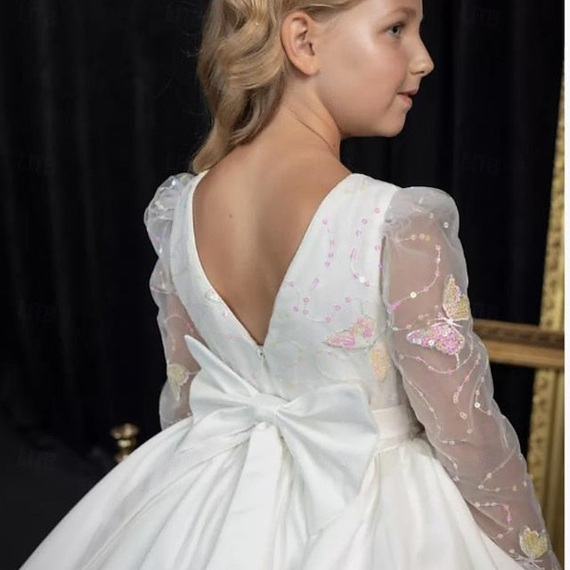 First Party Communion Flower Girls' Girl Dress Kids