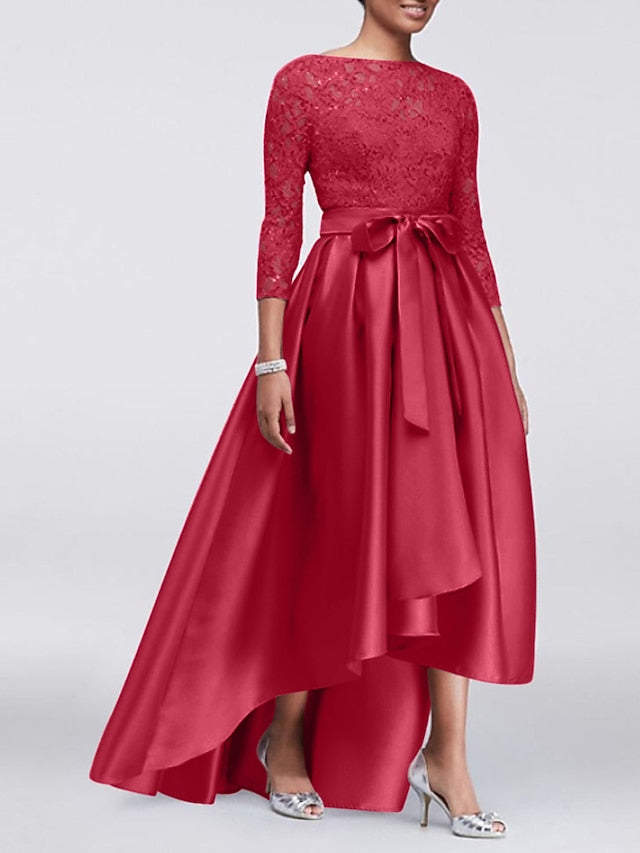 Elegant Wedding Guest A-Line Bride Dress Plus Size the of Mother