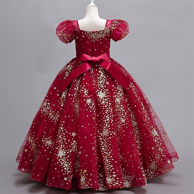 Princess Kid's Girl Dress Flower Girls'