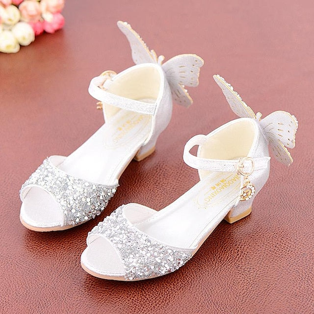 Glittery Butterfly Princess Shoes Girls' �?Sparkly