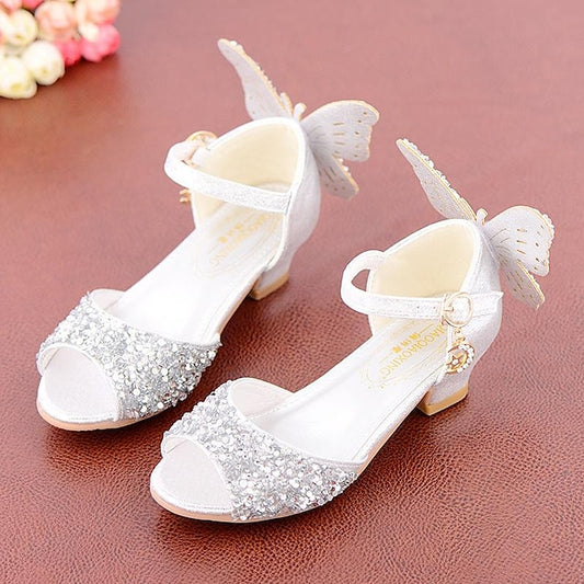 Glittery Butterfly Princess Shoes Girls' �?Sparkly