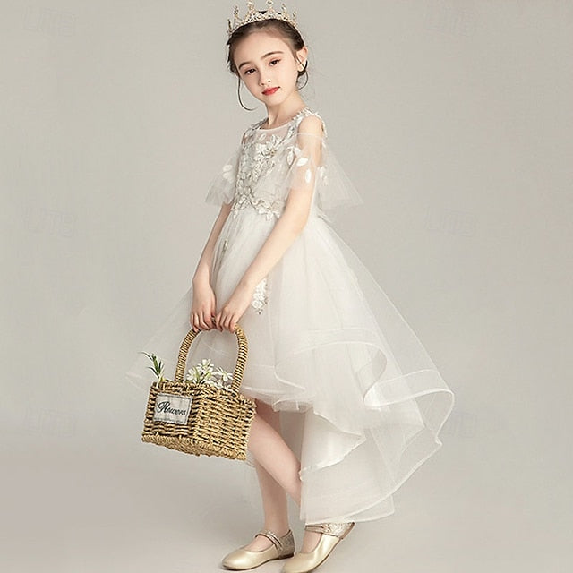 Kid's Flower Girls' Girl Dress Princess