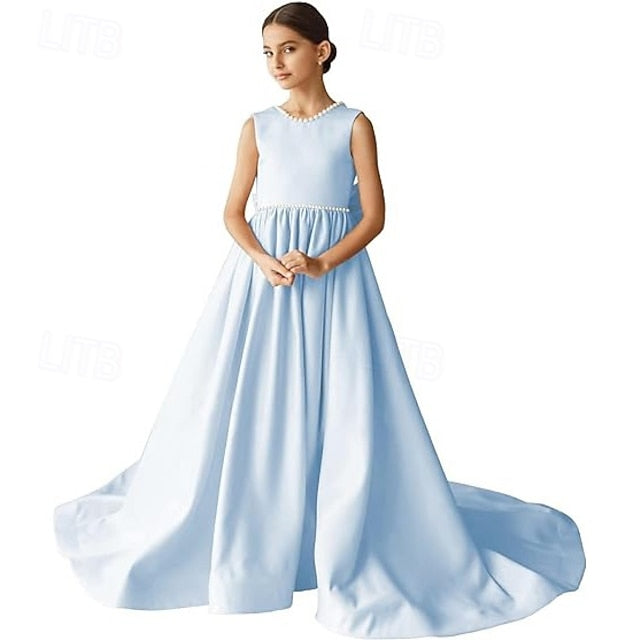 Communion Dress Flower Girls' Party Girl First