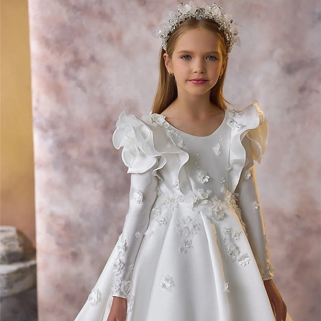 Formal Dress Flower Girl First Girls' Communion