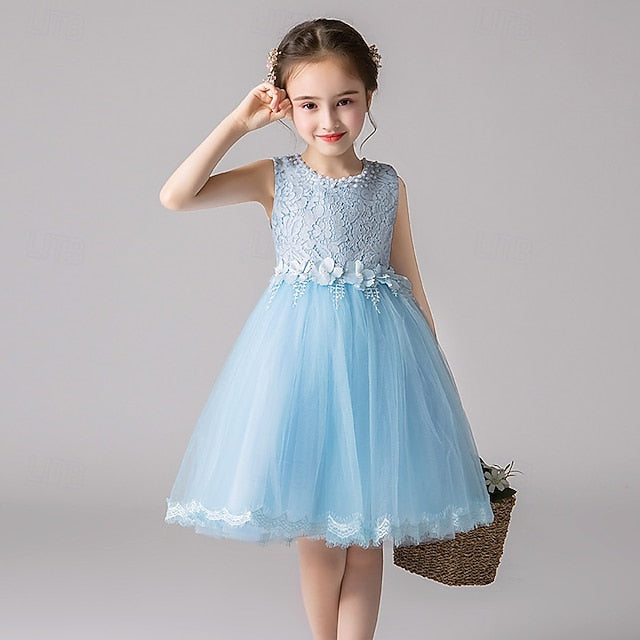 Kid's Girls' Princess Dress Girl Flower