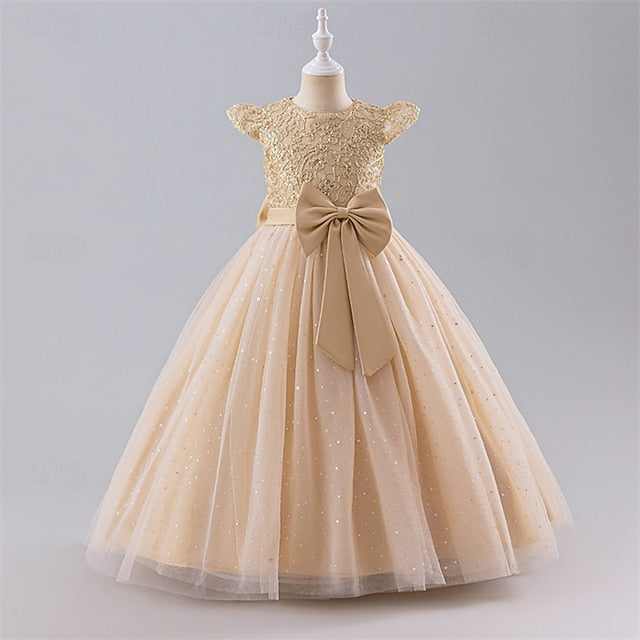 Kid's Princess Flower Dress Girls' Girl