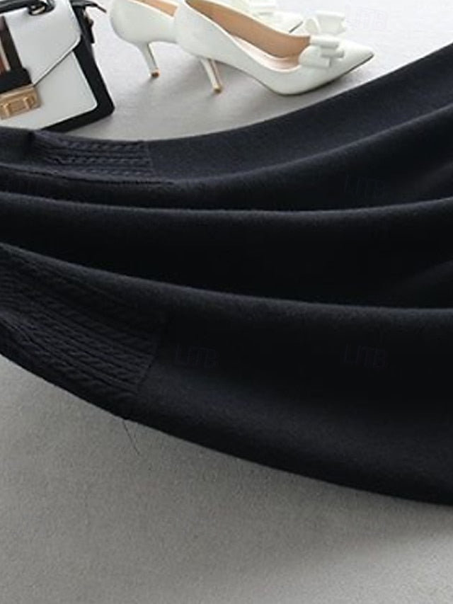 Women's Casual Maxi Mid Rise Skirts Plain Pocket