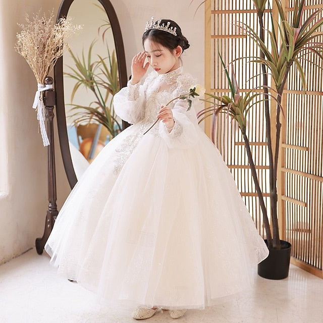 Princess Flower Dress Girl Kid's Girls'
