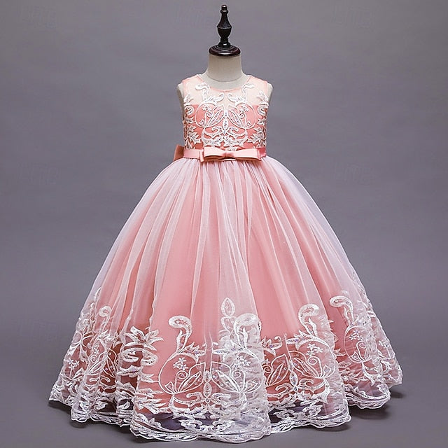 Princess Kid's Girl Flower Dress Girls'