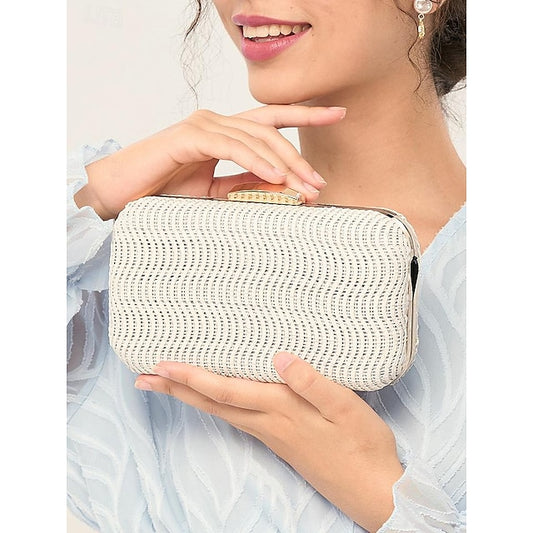 Leather Wristlet Party Evening PU Women's Clutch Bag