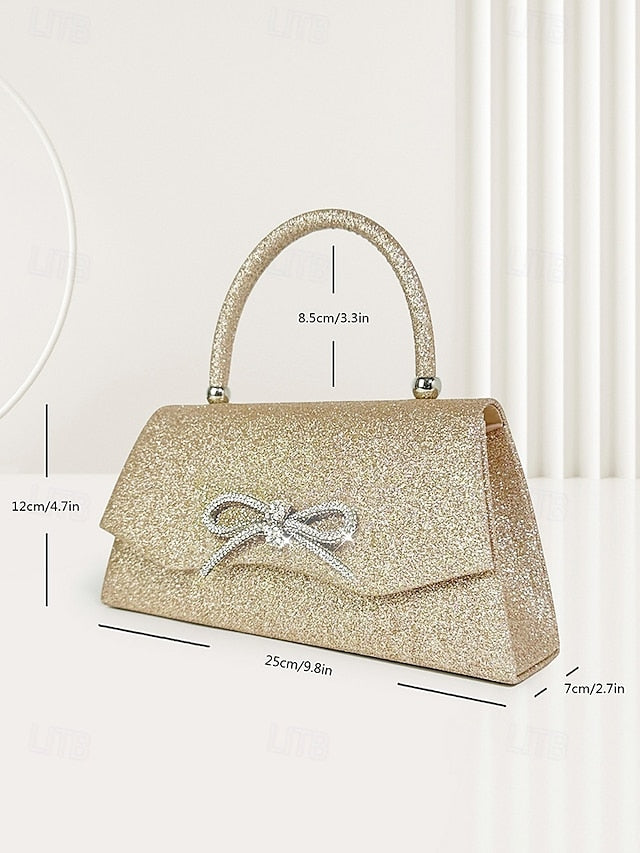 Elegant Glitter Women's Clutch Sparkling with Evening