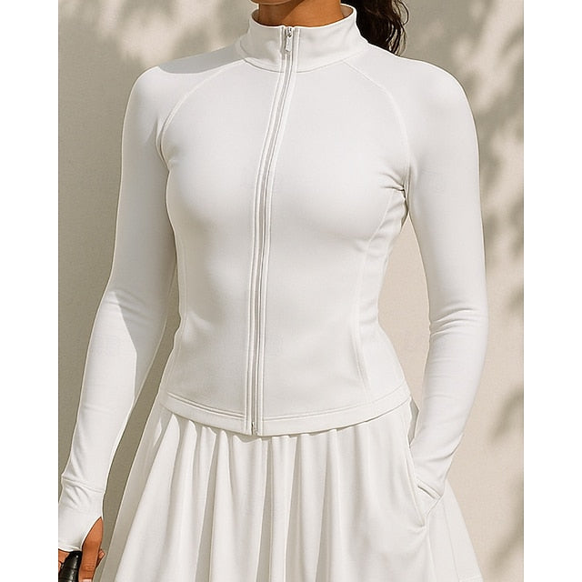 Women's Solid Colored Tennis Set Casual Skirt Tennis Skirts