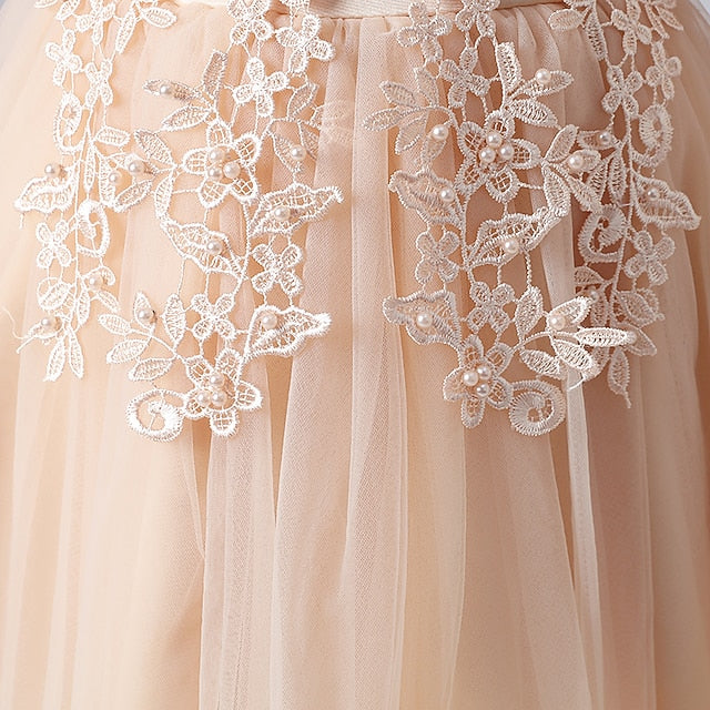 Flower Girl Princess Girls' Party Dress
