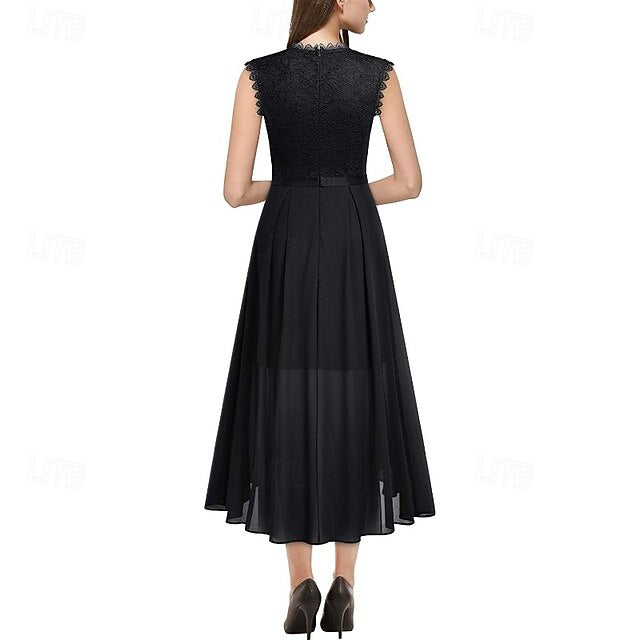 Women's Midi Dress Party Dress Cocktail Dress Wedding Guest