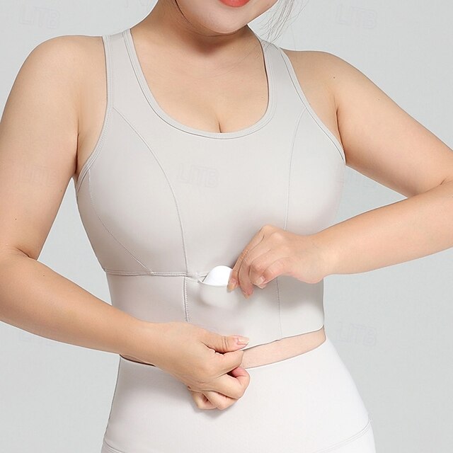 Women's Yoga Bra Sports Tank Top Pilates Bra Underwear High