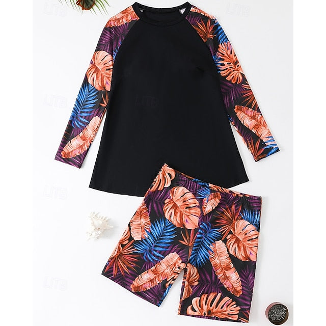 Women's Standard Rash Guard Plus Size Bathing Suites