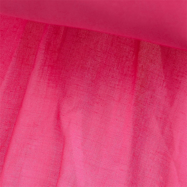 Kids Party Color Sleeveless Performance Girls' Solid Dress