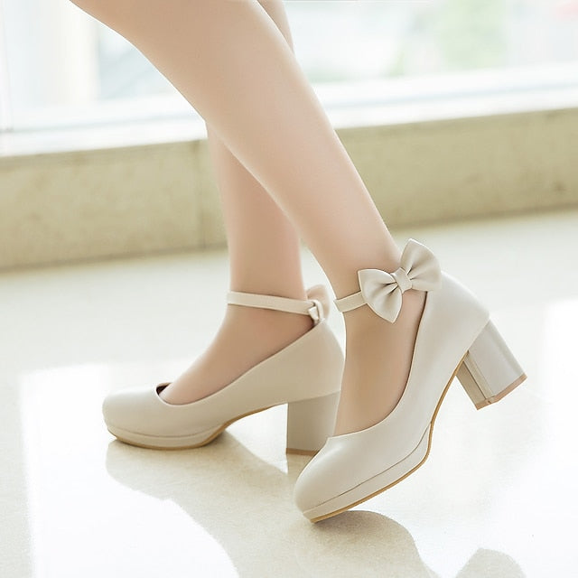 Perfect Jane Bow Weddings - Mary for Shoes Girls' White