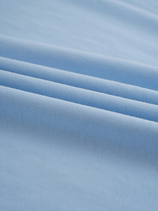 Women's 100% Cotton T shirt Solid Color Tee Daily Weekend