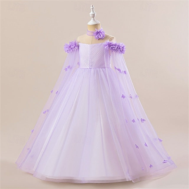 Dress Princess Girls' Flower Girl Kid's