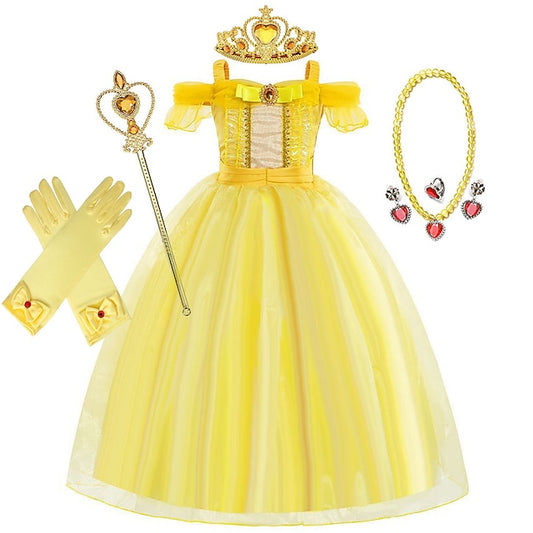 Beast and Sleeping Princess Beauty Fairytale Belle the
