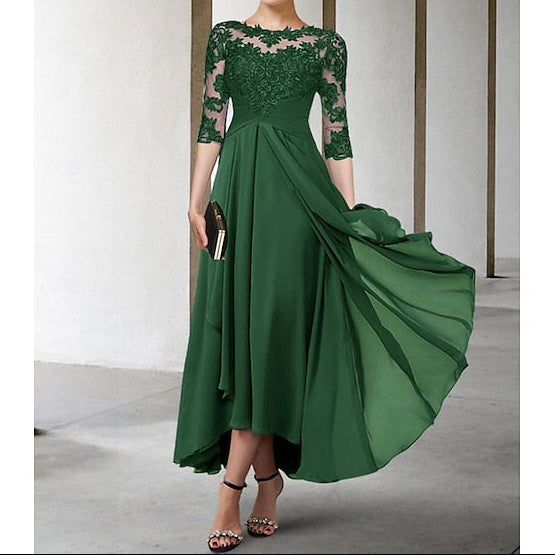 Mother Dress Size Elegant Wedding Plus Bride of Guest the A-Line