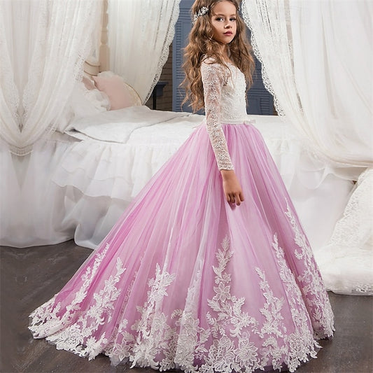 Dress Girls' Princess Girl Flower Kid's