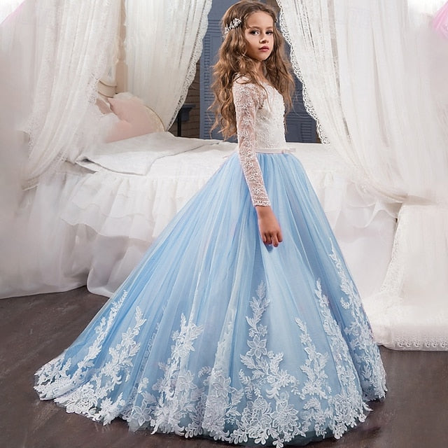 Dress Girls' Princess Girl Flower Kid's