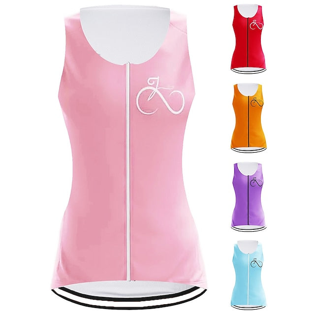 Women's Cycling Vest Cycling Jersey Graphic Funny