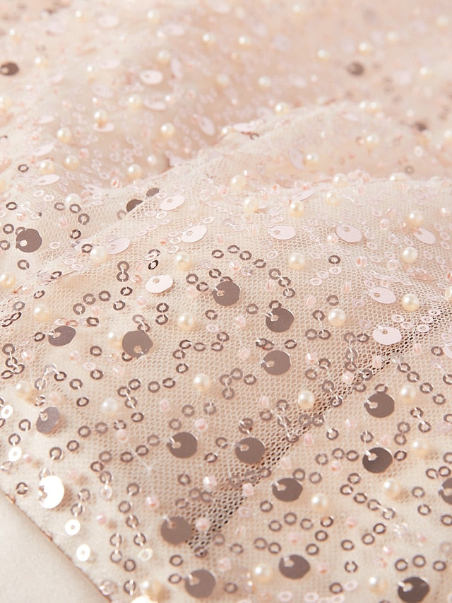 Dress Gown Elegant Floor Carnival Masquerade Mermaid Evening