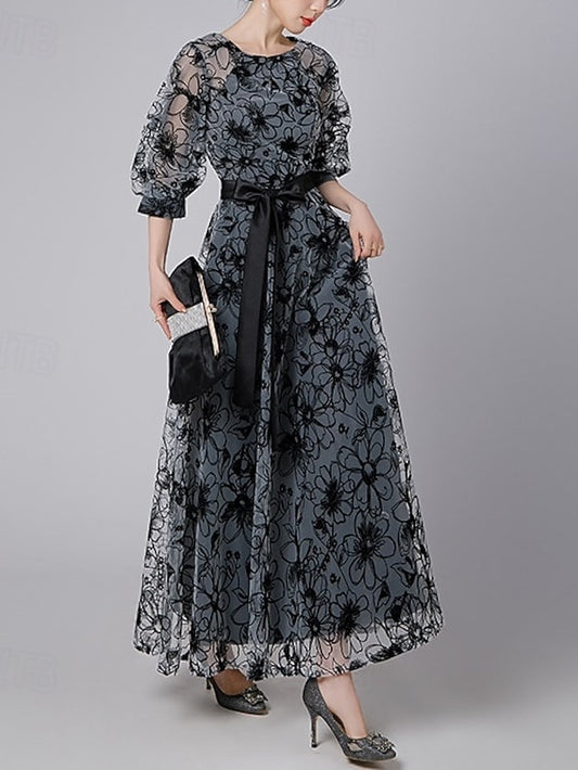 the Mother Bride Formal of Dress Elegant A-Line Vintage