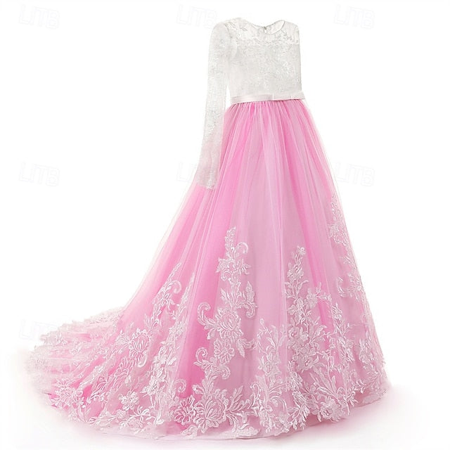 Dress Girls' Princess Girl Flower Kid's