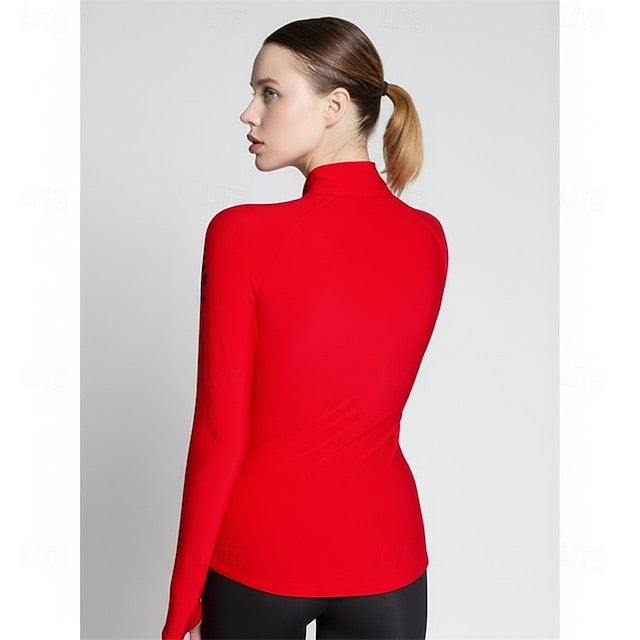 Figure Skating Fleece Jacket Women's Ice Skating Jacket Top