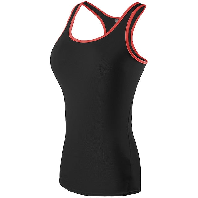 Women's Running Tank Top Compression Tank Top Racerback