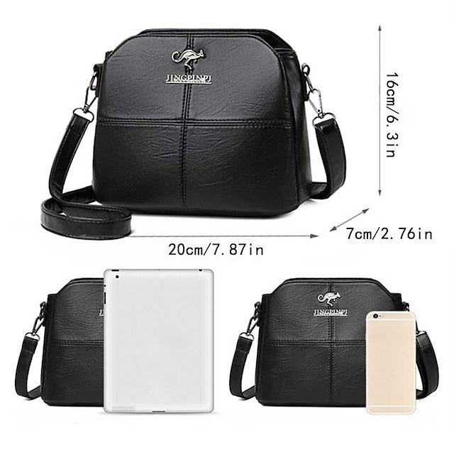 Sac bandoulière bohème vintage à motifs géométriques - Sac léger