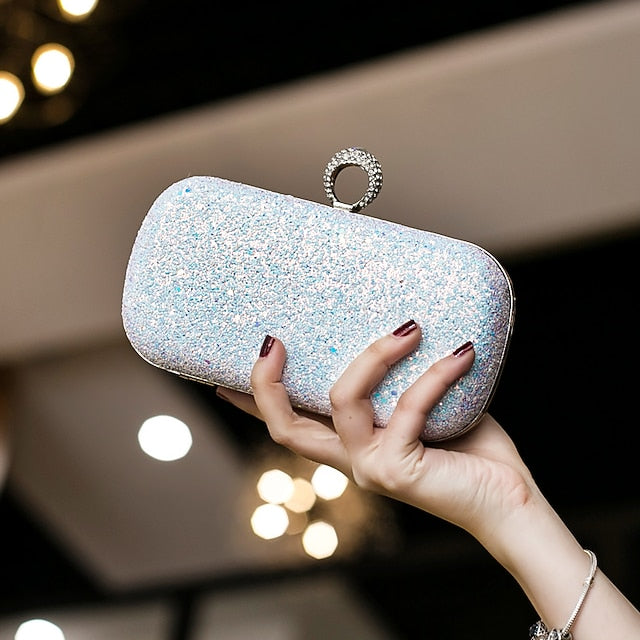 Bags Women's Leather Evening Bag Clutch Wristlet PU