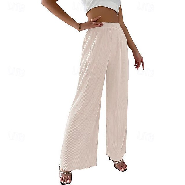 Women's Trousers Corduroy Pants Baggy Pants Vacation