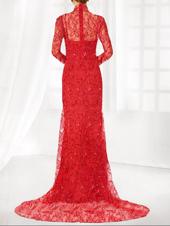 the Column Elegant Dress Mother of Bride / Sheath Simple