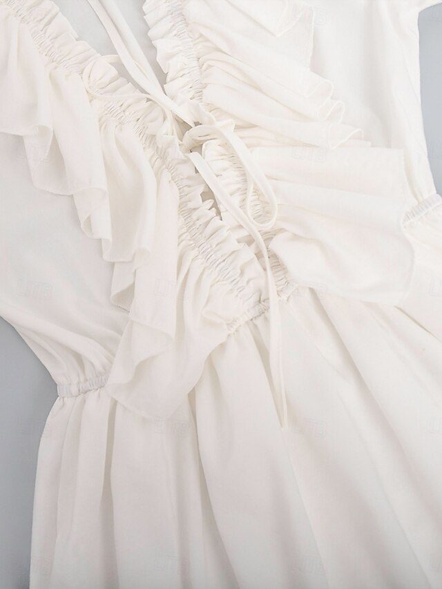 Women's Mini Dress Casual Dress Chiffon Dress Elegant