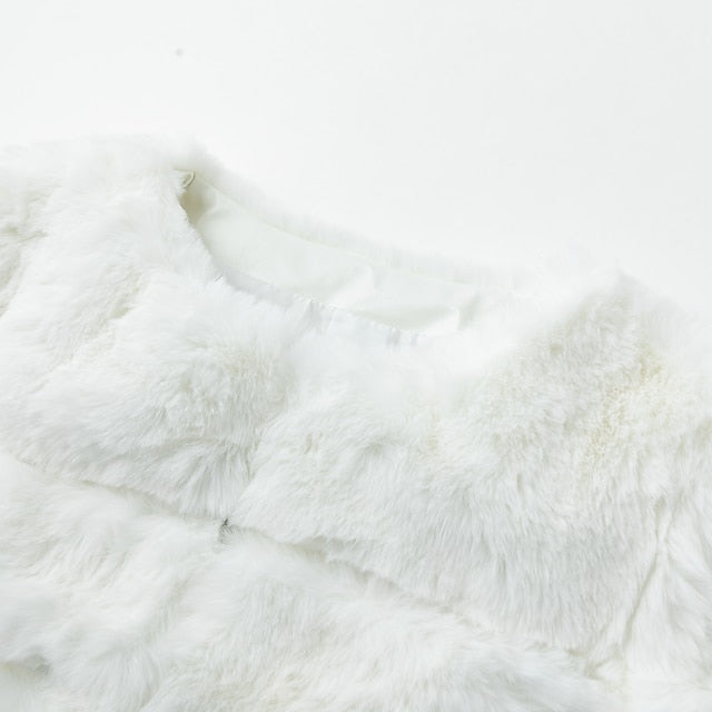 Women's Comfortable Street Faux Fur Coat Active Elegant