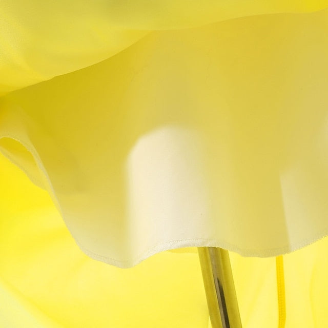 Girl Tinker Tiana Fairytale Flower Dress Princess Theme Bell